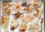 Lot: - Bladed Barite With Vanadinite - Pieces #138195-2